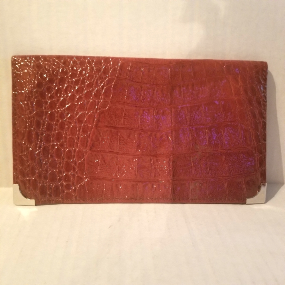 BPC Design Leather Wallet 7 x 4"